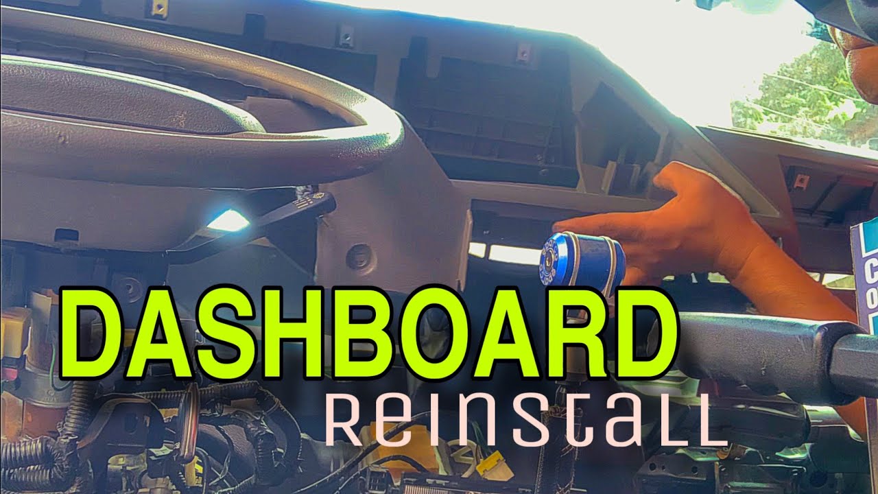 Nissan urvan dashboard reinstall dahil na bangga