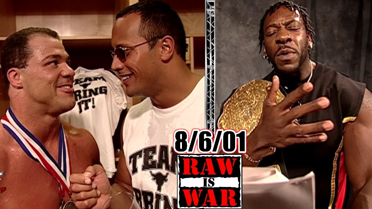 WWF RAW - August 6, 2001 Full Breakdown - Rock's First Match Back v Shane - SummerSlam Double ME Set