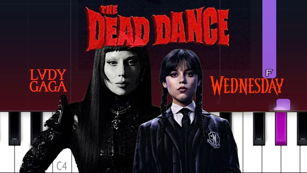 Lady Gaga, Wednesday - The Dead Dance (Piano Tutorial)