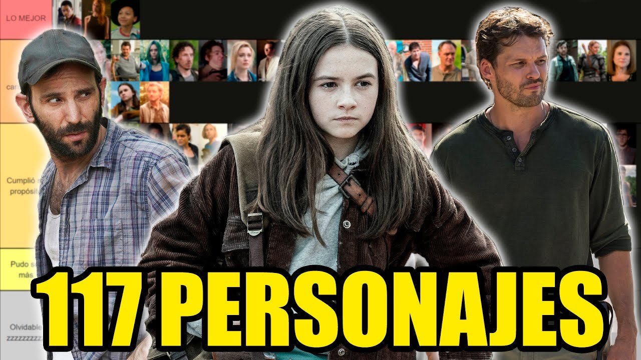 TIERLIST: 117 Personajes olvidados de The Walking Dead