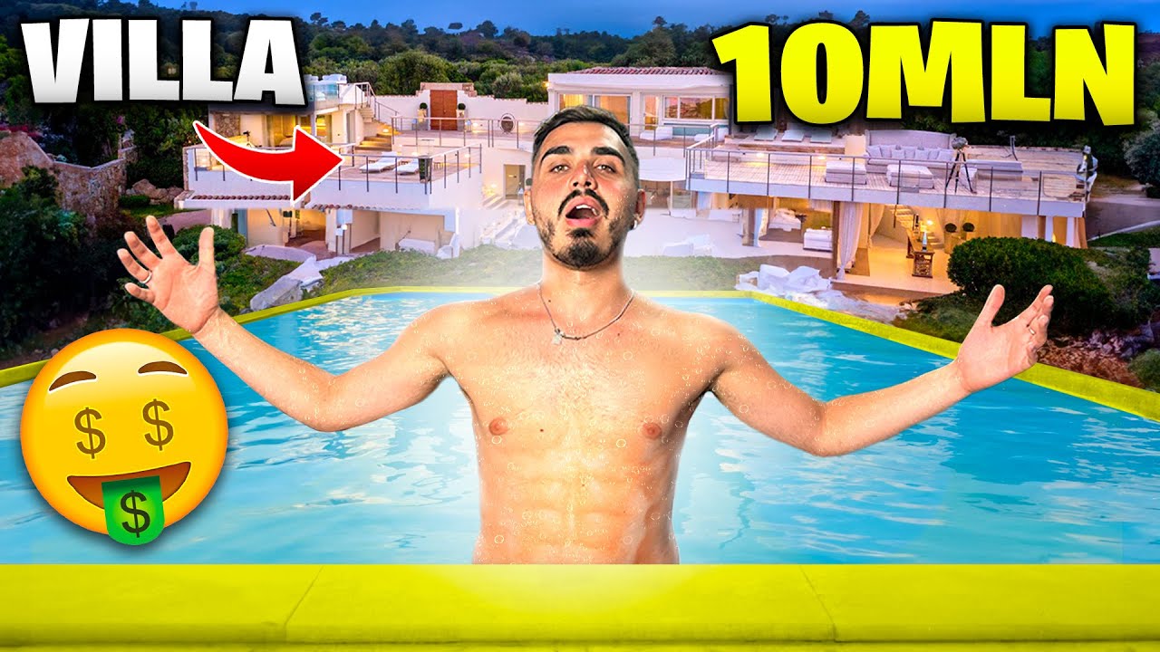 🏡  VIVO IN UNA VILLA DA 10 MILIONI PER UN GIORNO! 💰