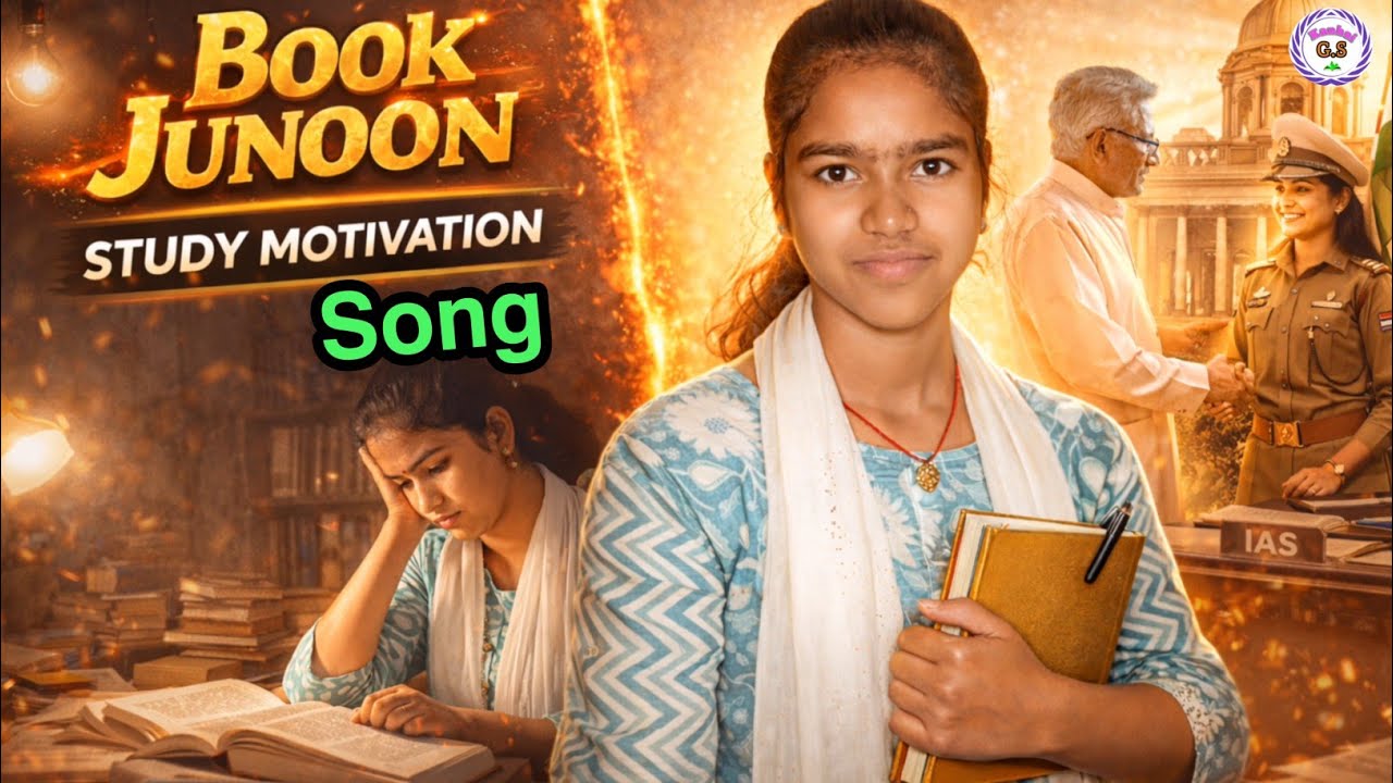 Book Junoon | Study Motivation Rap Song | From Struggle to IAS Dream | Annie Motivation Song