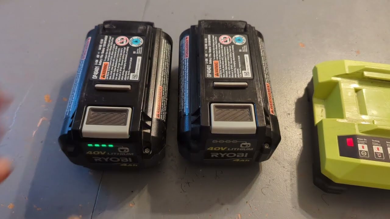 Ryobi 40V Battery Not Charging? Try This Reset! Feels Like Déjà Vu...