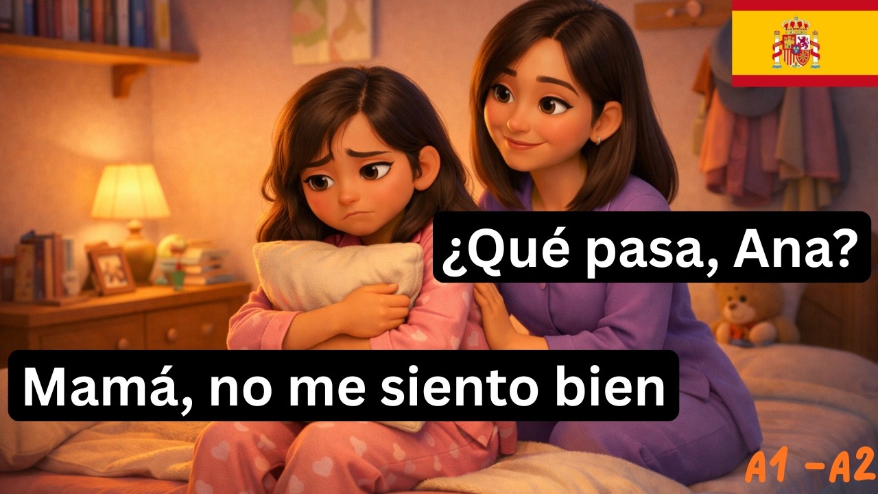 Spanish Conversation for Beginners (A1–A2) | “Mamá, Algo Está Cambiando…”