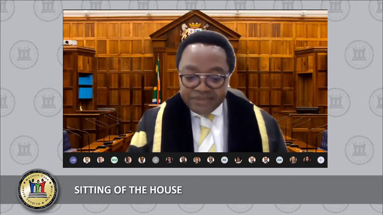 Sitting of the House, 21 May 2020, 