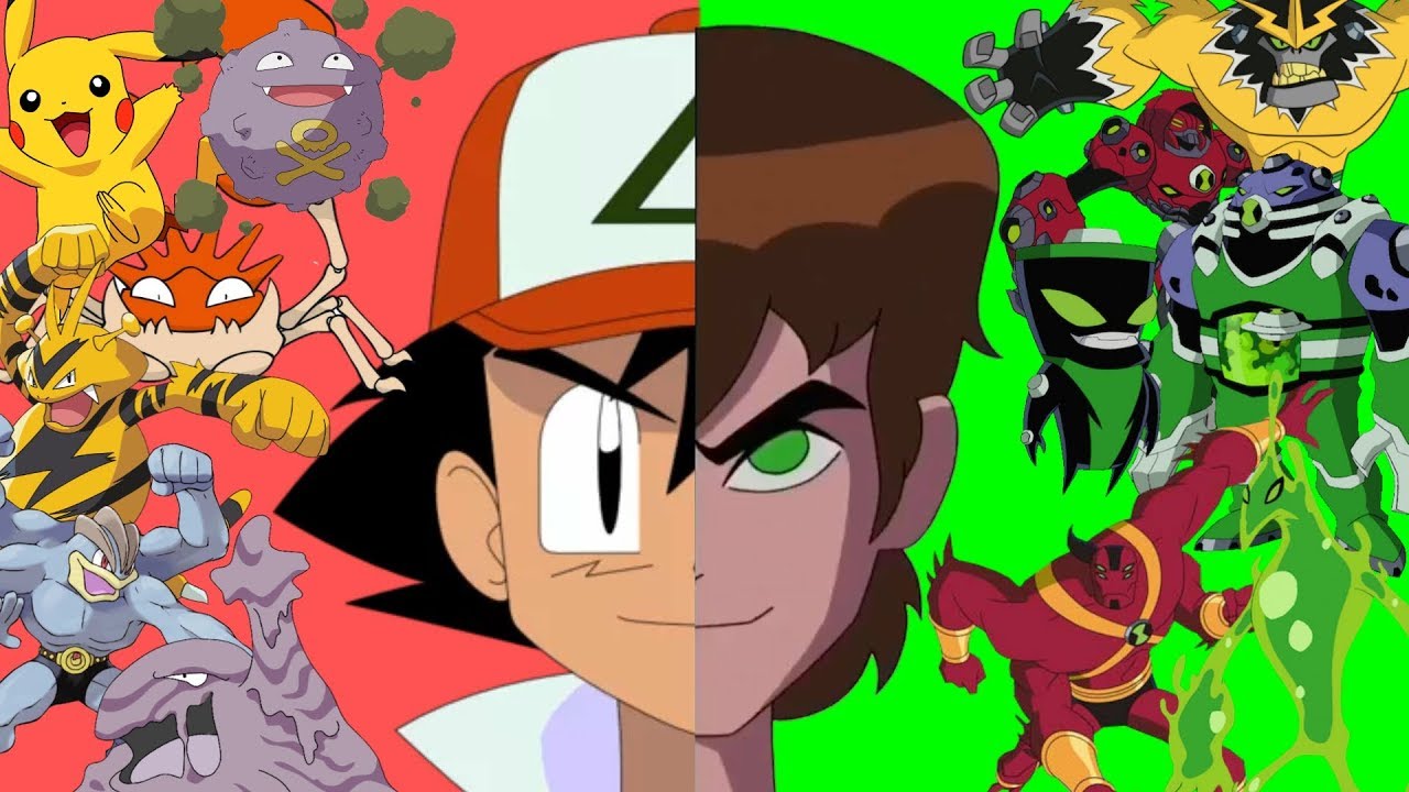 Ben 10 - Pokémon Equivalents | Read Description | Ben 10 | Alien Force | Omniverse | Pokémon