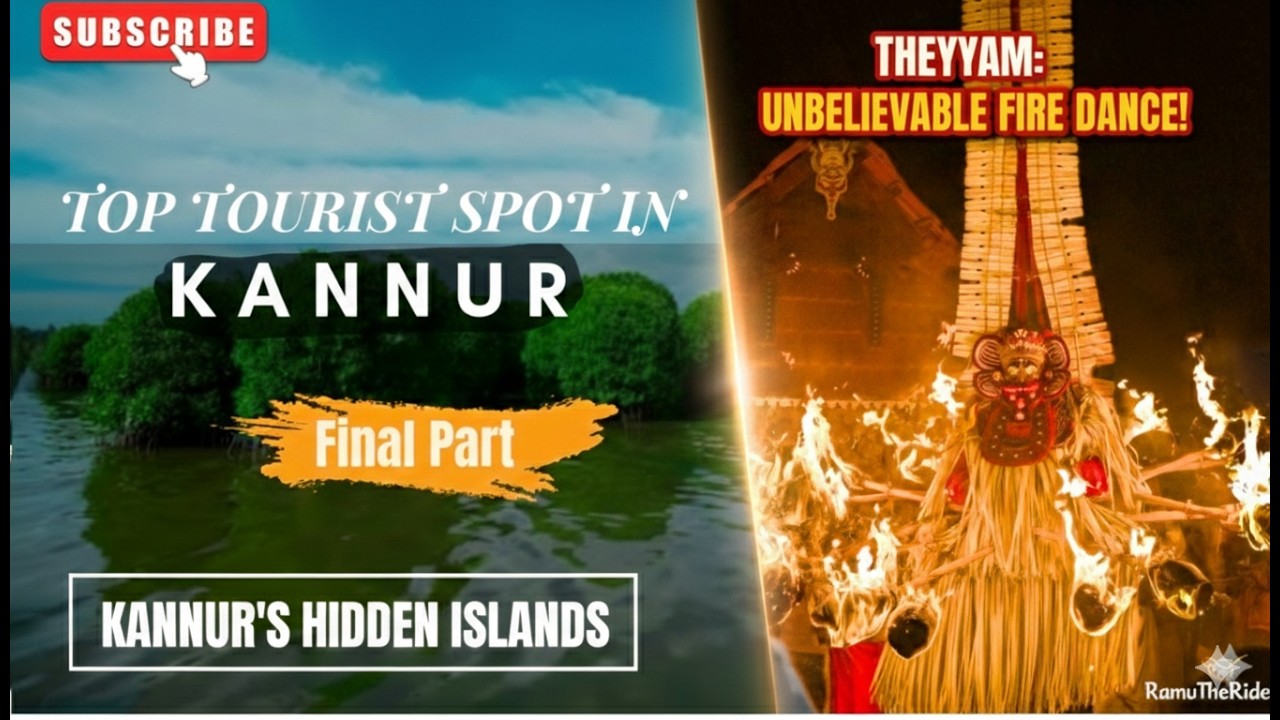 KANNUR Part 3: Fire Theyyam & Secret Mangrove Islands! 🛶🔥 Exploring Kannur Travel Guide 2026