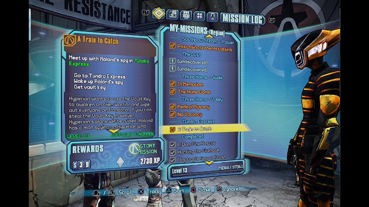 Borderlands 2 A Train To Catch Walkthough Guide