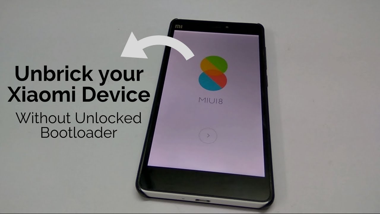 Unbrick or Repair any Xiaomi Device (Locked Bootloader)