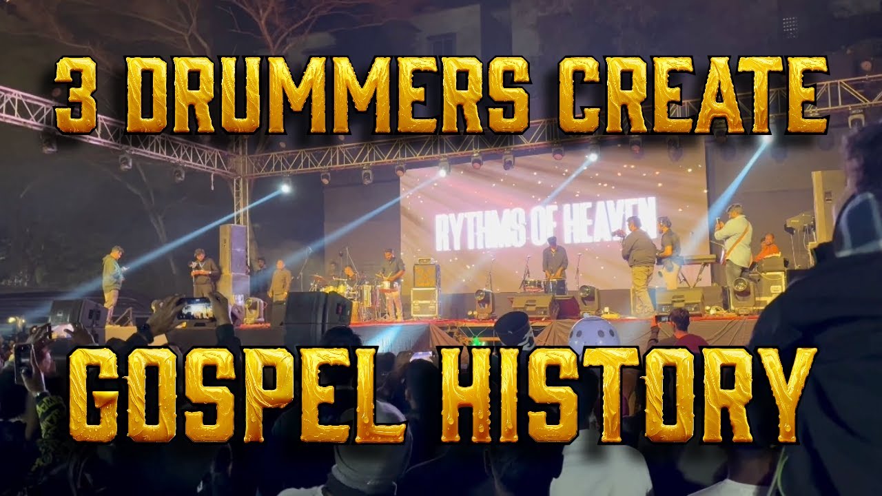 This Has NEVER Been Done in Gospel Music | Drummer Boy LIVE (3 Drummers) | 4K