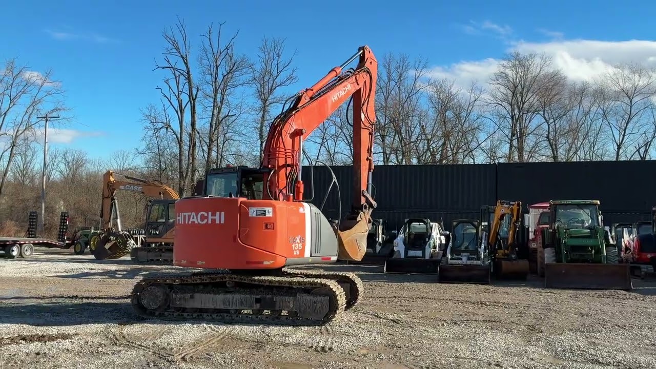 218401 Hitachi ZX135US-6 Excavator MCGREW AUCTION