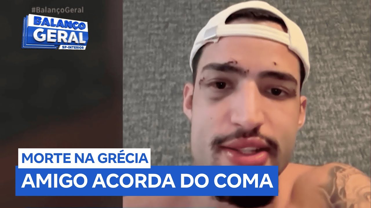 Influenciador acorda do coma e fala pela primeira vez sobre evento que levou à morte de amigo