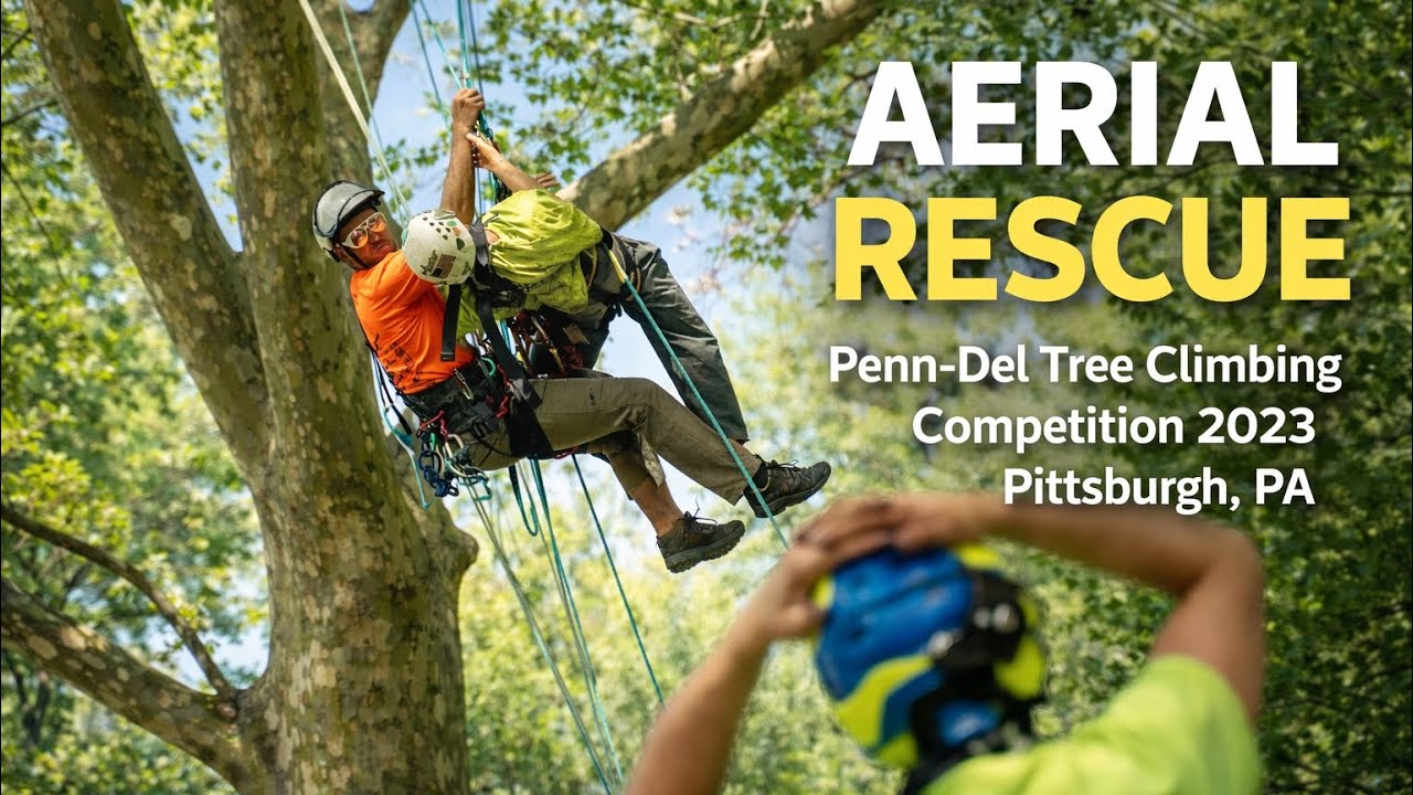 Aerial Rescue | Penn-Del Tree Climbing Competition 2023 (Pittsburgh, PA)