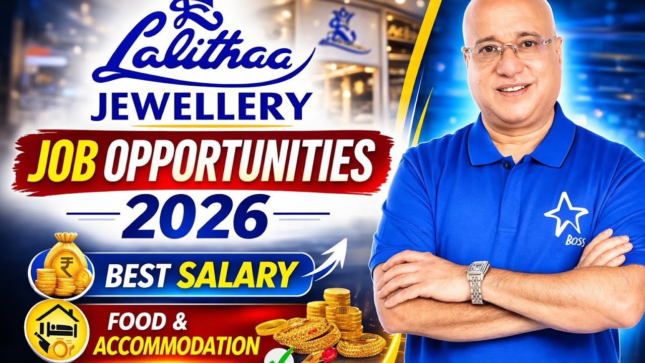 Lalithaa Jewellery Recruitment 2026 | Direct Walk-in Interview | Hyderabad Jobs