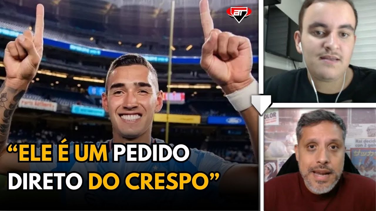 SÃO PAULO DISPUTA JULIÁN FERNANDEZ COM ROSÁRIO CENTRAL