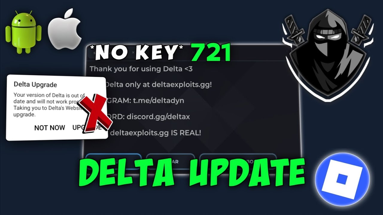 Новое обновление 721v2 для Delta Executor Mobile &mdash; скачайте и установите лучшую игру Roblox Execu...