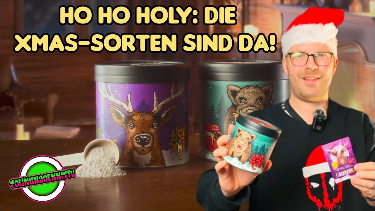 HO HO HOLY: Die Xmas-Sorten sind da! Baked Apple Boar und HOLY Energy Xmas Energy Drink
