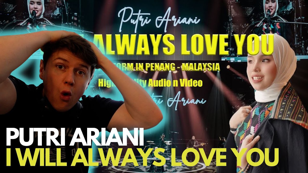 PUTRI ARIANI - I WILL ALWAYS LOVE YOU (ЖИВОЕ ИСПОЛНЕНИЕ) - ИРЛАНДСКАЯ РЕАКЦИЯ