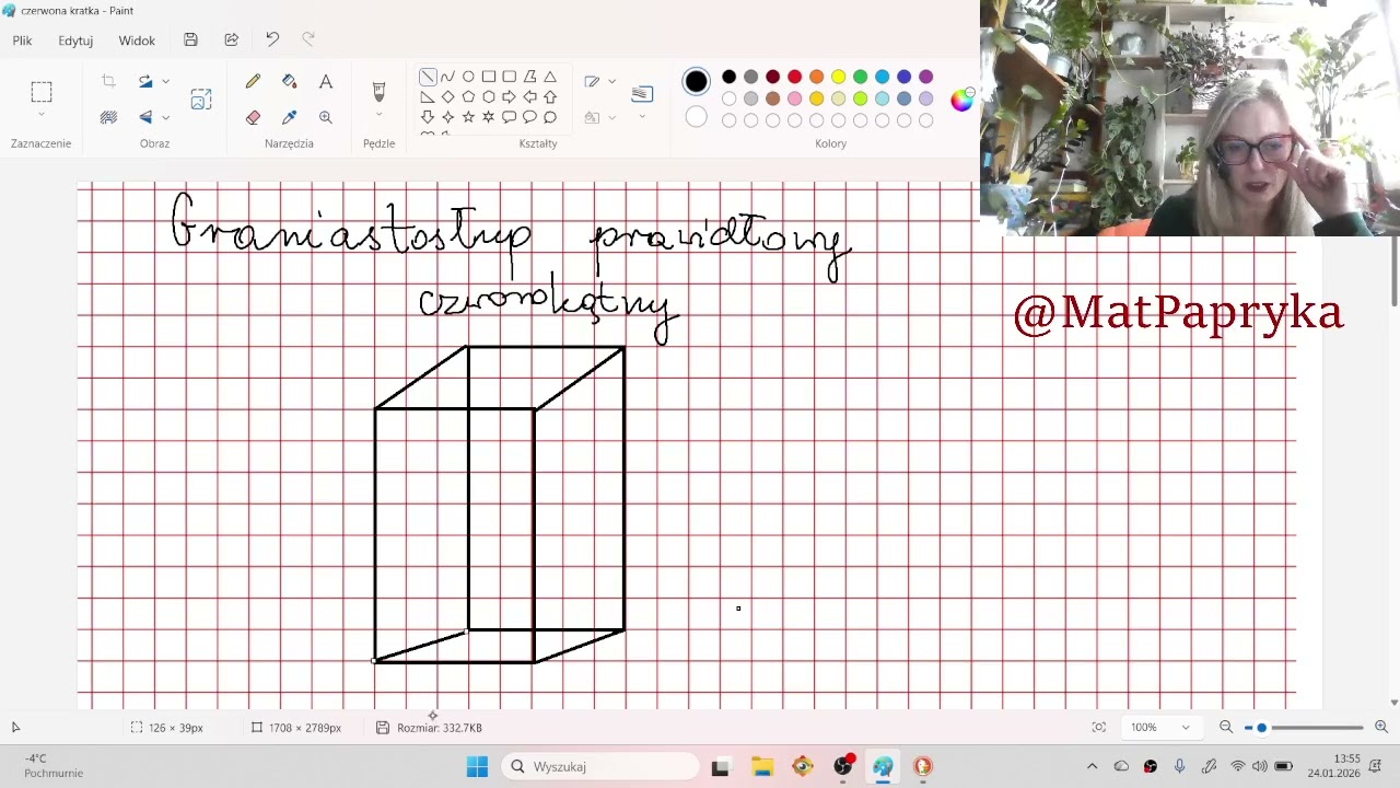 Rysujemy bryły :) - graniastosłupy i ostrosłupy