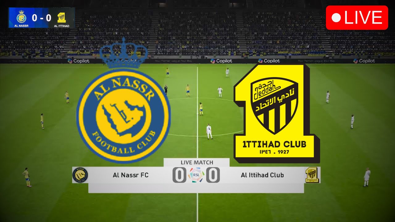 Al Nassr vs Al Ittihad Saudi Professional League - Round 21-Full match highlights gameplay