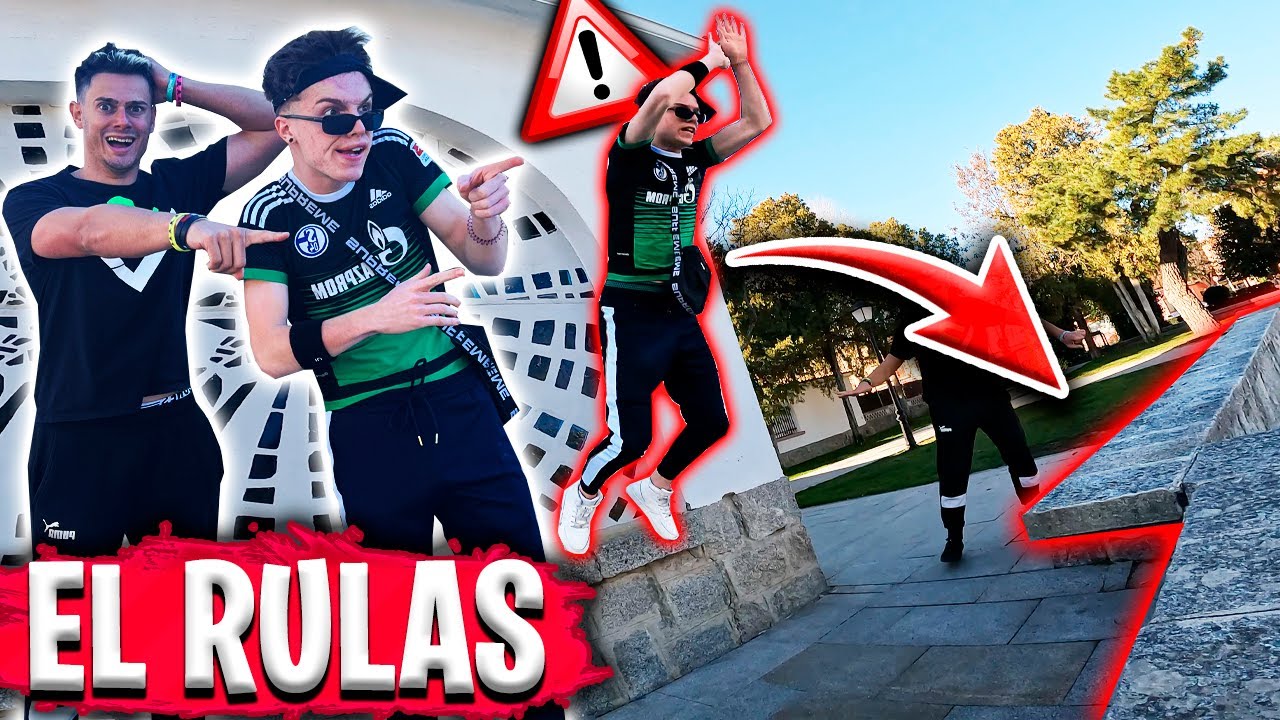 EL RULAS haciendo PARKOUR por PRIMERA VEZ💪 *IMPOSIBLE NO REIR😂*