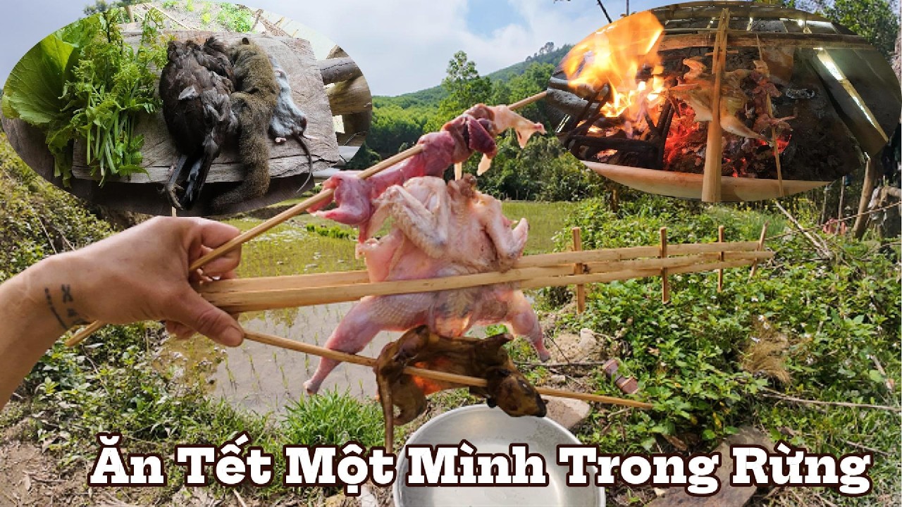 ĂN TẾT TRONG RỪNG - Gà Rừng & Chuột Sóc | Chuyến Đi Rừng Cuối Năm 2025