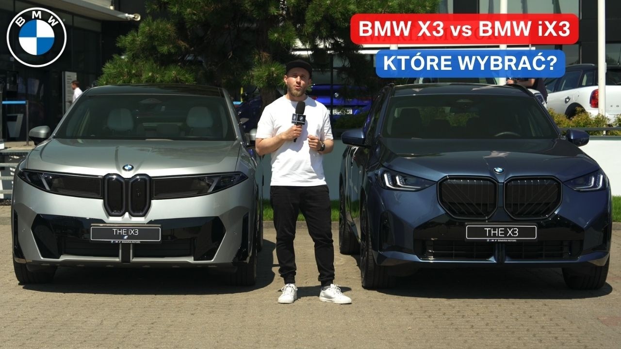 Por&oacute;wnujemy BMW X3 z BMW iX3