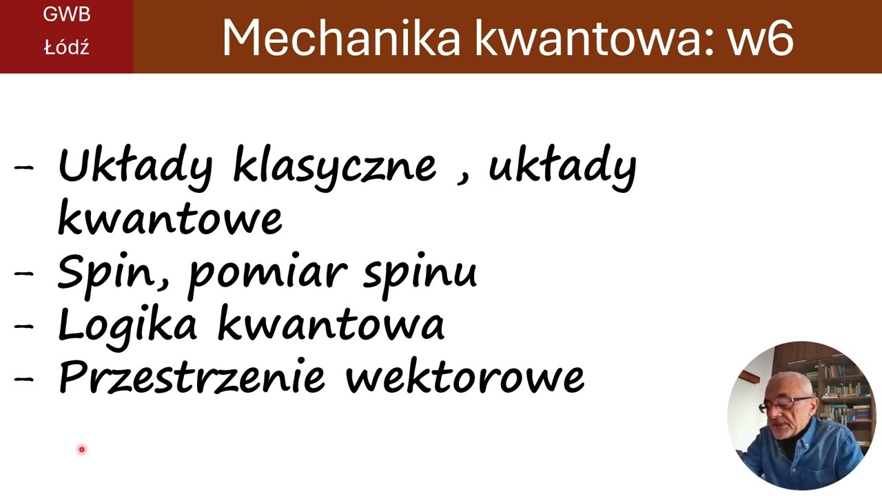 mechanika kwantowa 6