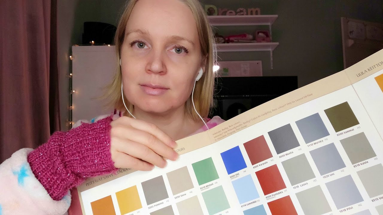 ASMR Seasonal Color Analysis (Soft Spoken Roleplay)