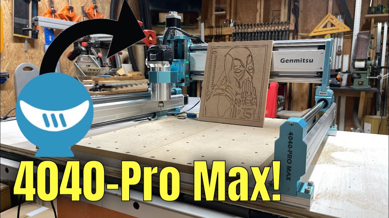 How Good Is the Genmitsu 40404-Pro Max? Setup and Test Results!