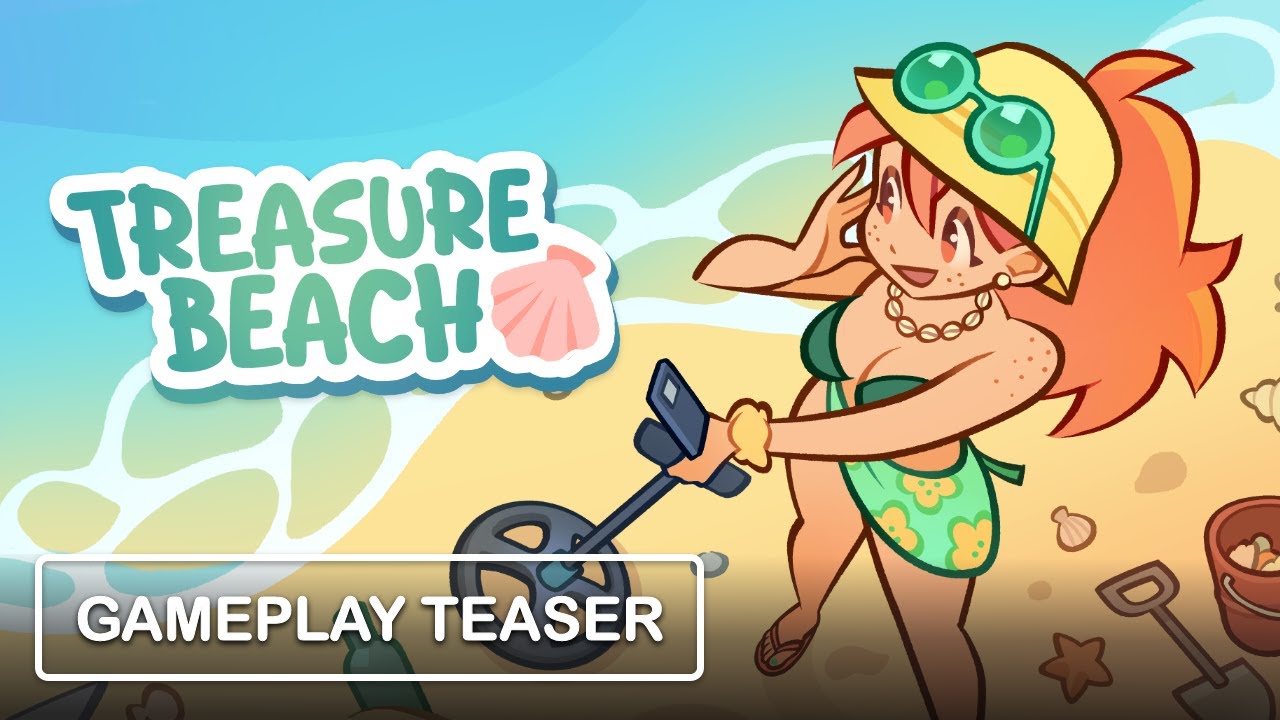 Treasure Beach - Search Shores, Find, Restore & Sell - Gameplay Teaser (Steam)