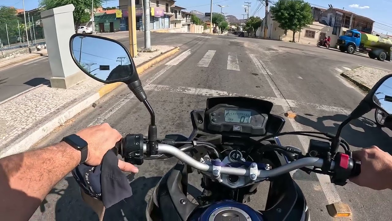 TESTEI O ABS DA HONDA XRE 190 COM FORÇA