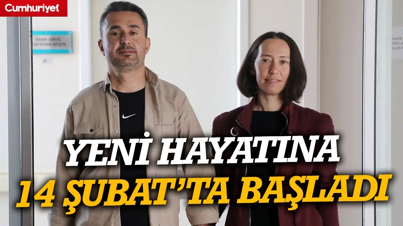 Eşinin 14 Şubat'ta bağışladığı böbrekle yeni hayatına başladı