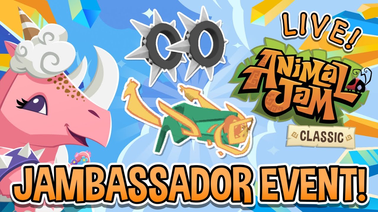 🔴LIVE ANIMAL JAM JAMBASSADOR EVENT!!! FUN GAMES, PRIZES AND MORE!