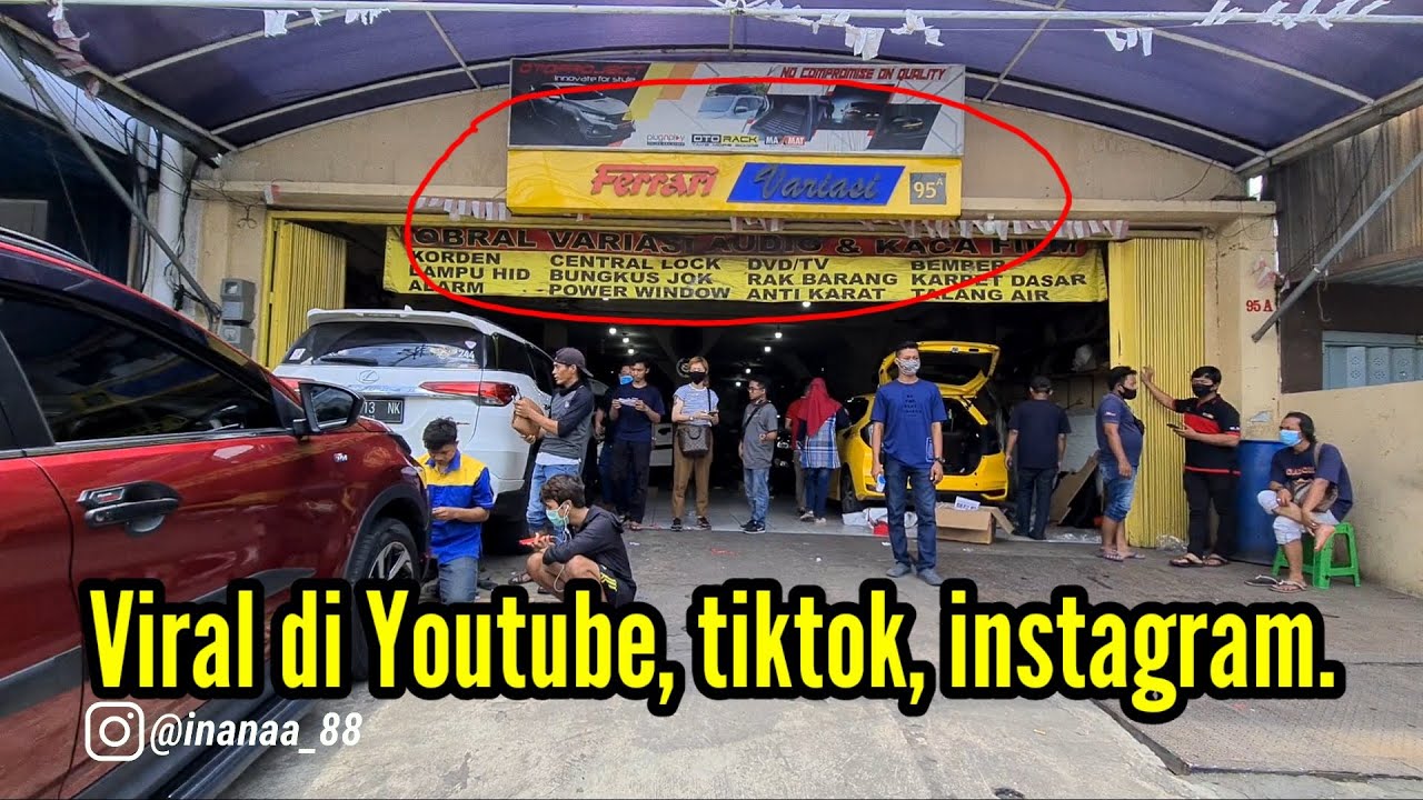 EXPLORE TOKO VARIASI MOBIL YANG VIRAL DI ISTAGRAM YOUTUBE DAN TIKTOK | FERRARI VARIASI SURABAYA