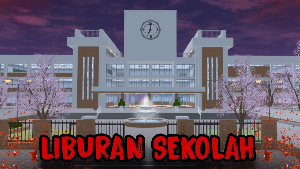 LIBURAN SEKOLAH || HORROR MOVIE SAKURA SCHOOL SIMULATOR