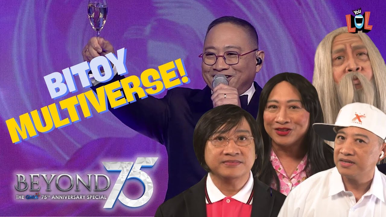 BITOY MULTIVERSE takes over GMA Beyond 75 Anniversary! (YouLOL Exclusives) | GMA Beyond 75