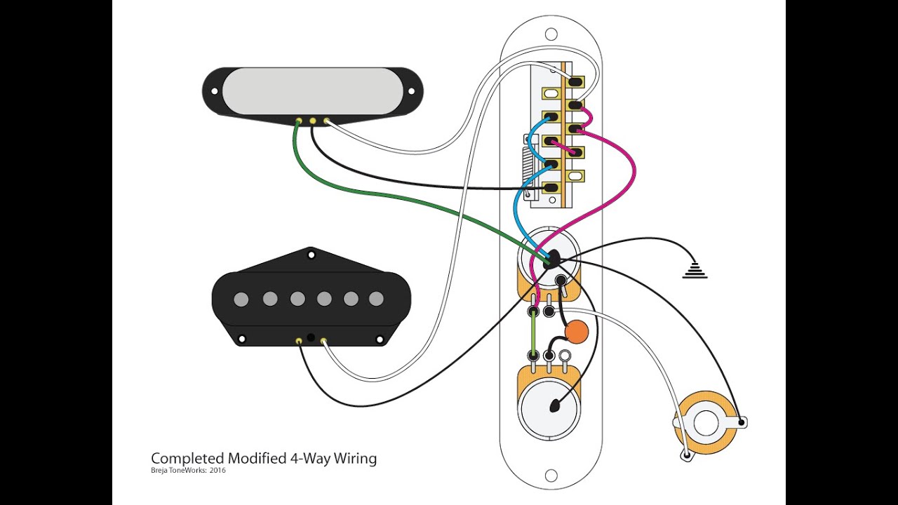 Modified 4-Way Telecaster Mod