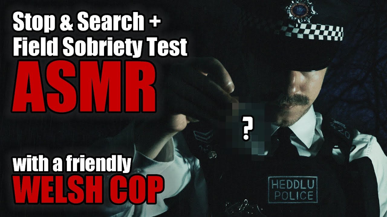 ASMR Testing Your Sobriety After Stop & Search | Friendly Welsh Police Officer Roleplay