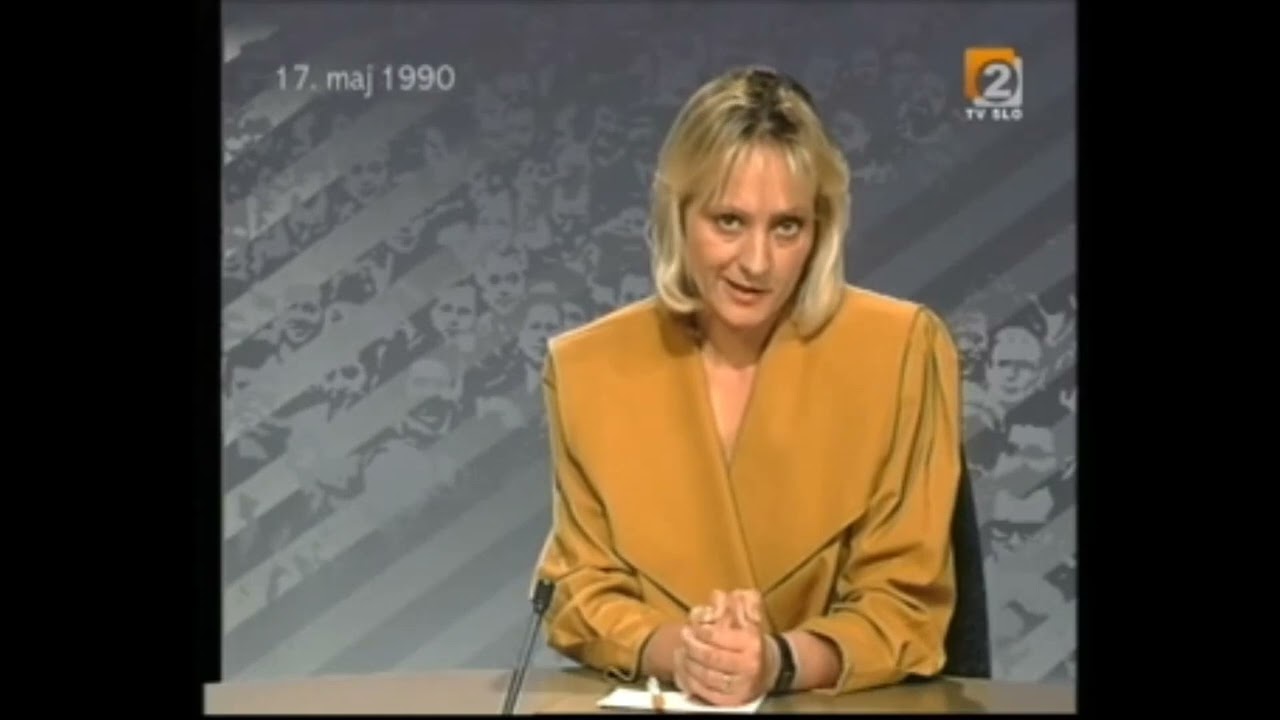 JRT TV Ljubljana - Dnevnik 17/5/1990