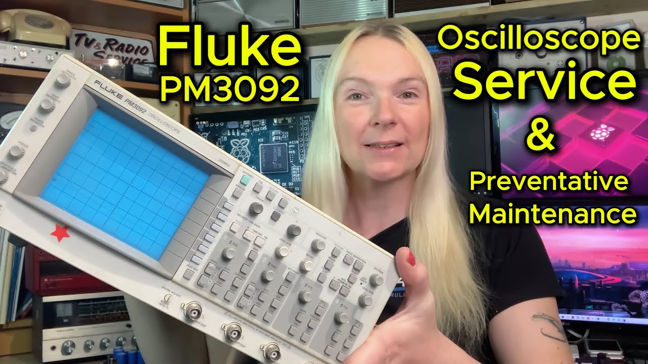 Fluke PM3092 Oscilloscope - Service & Preventative Maintenance