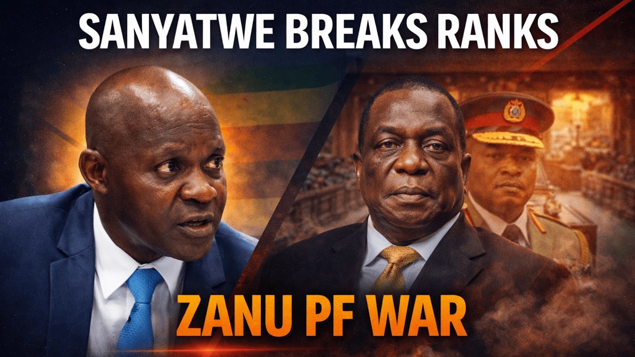SANYATWE Breaks Ranks Inside ZANU PF’s Constitutional War