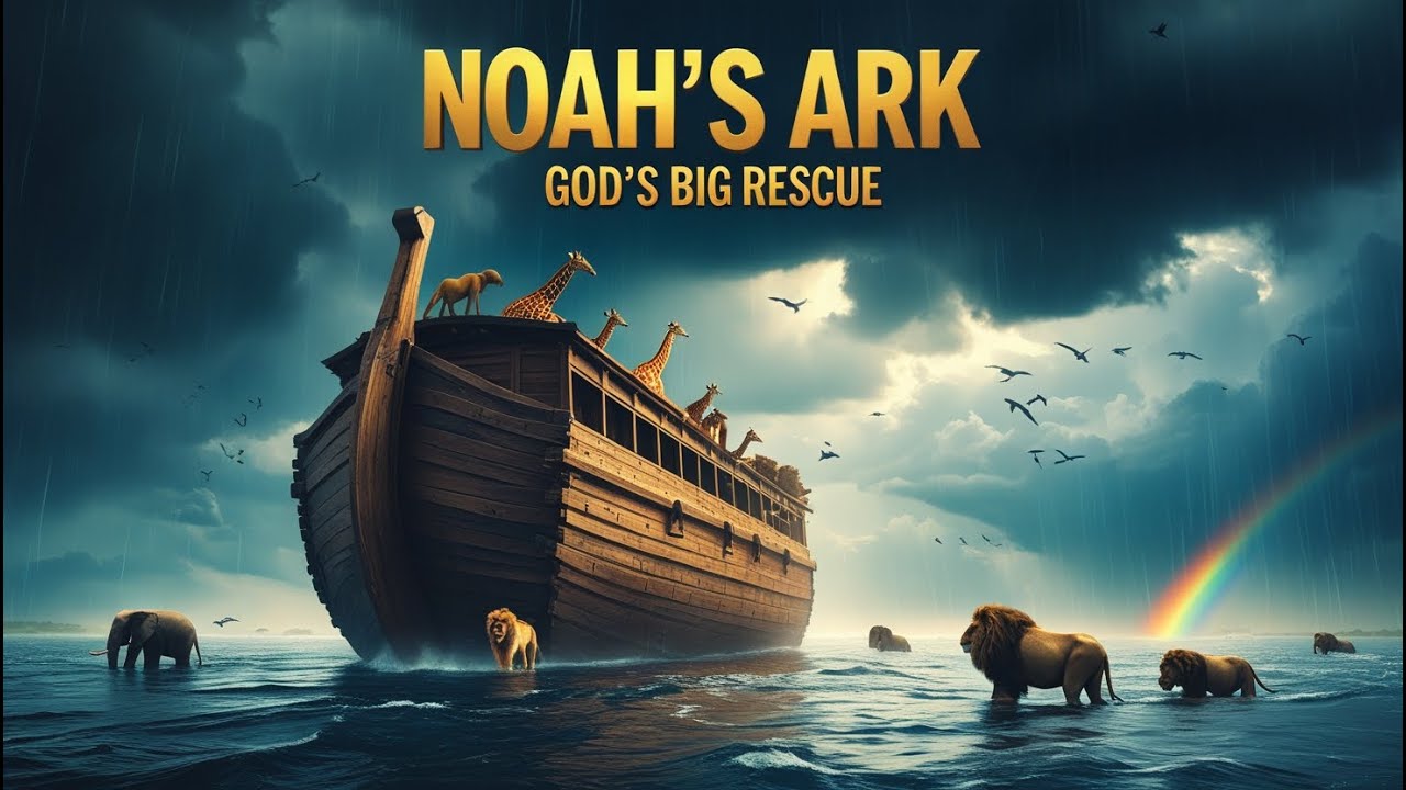 Noah’s Ark: God’s Big Rescue | Bible Story for Kids | Animated Christian Video