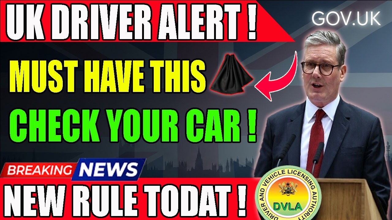 ⚠️ UK Driving Law Update Carry This NOW or Face Instant Fines!