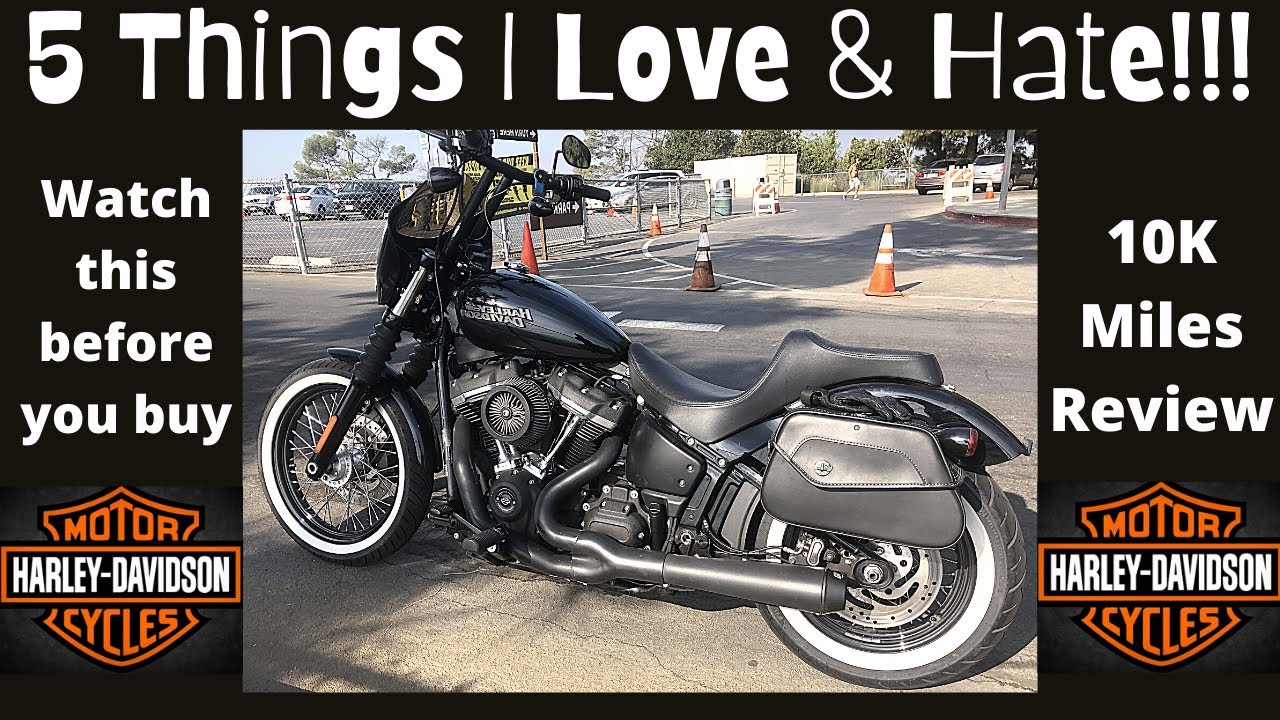 10K Miles Review | 5 Things I Like & Dislike | 2020 Softail Street Bob