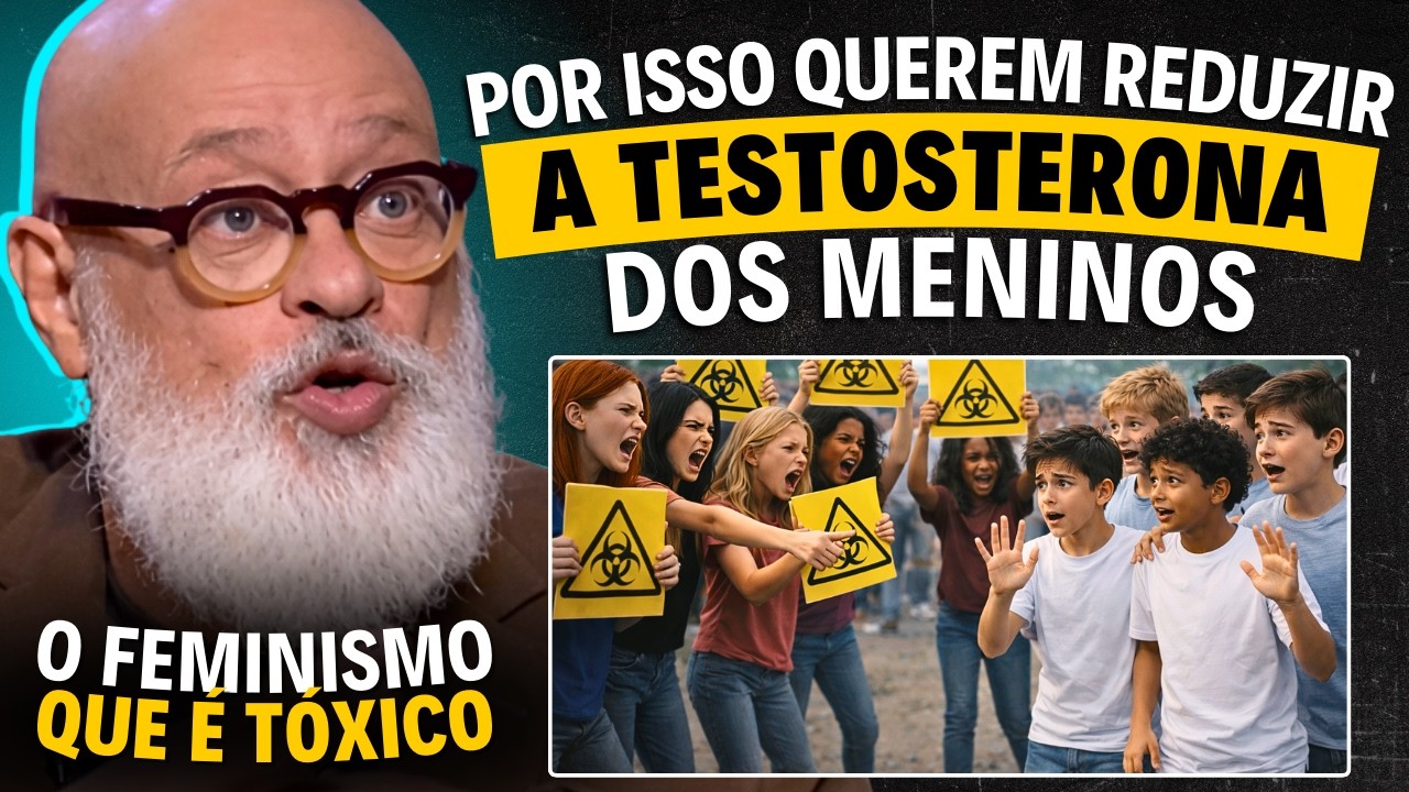 Os PERIGOS de ACREDITAR que todo homem é TÓXICO | Luiz Felipe Pondé