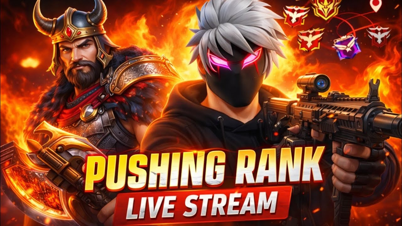 🔴 LIVE | Top 1 Grandmaster Push 🔥 | Free Fire Shorts Live 