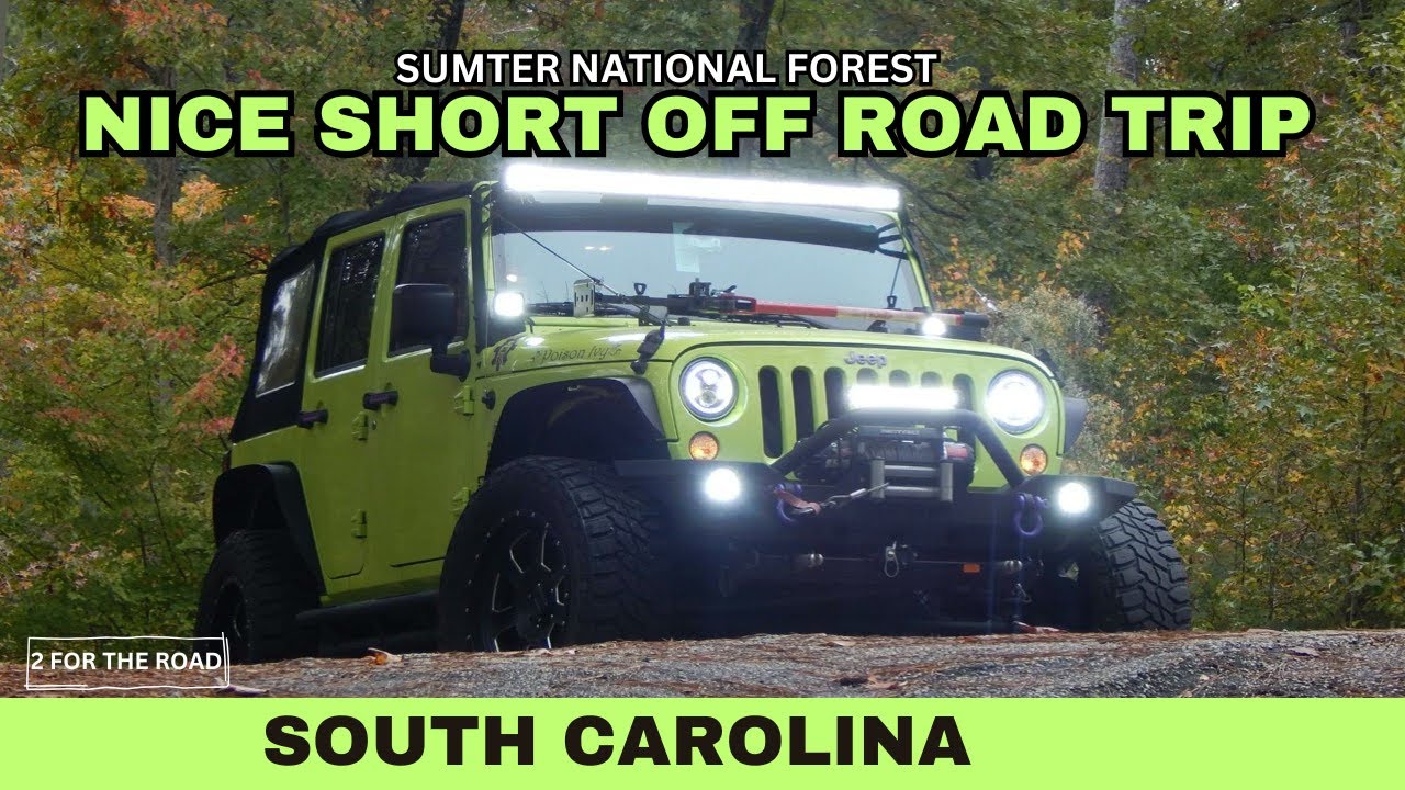 Sumter National Forest Jeep Off Road Trail South Carolina #OHV In the Fall | #2fortheroad