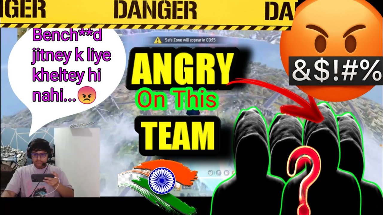 20th February 👿 Killer FF angry on Team third party 💥 @ROCKYRDX tournament highlights free fire
