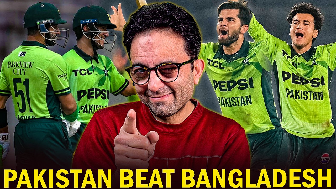 Pakistan Crush Bangladesh by 128 Runs in Dhaka, Maaz Sadaqat Shines with All-Round Performance 🇵🇰🔥